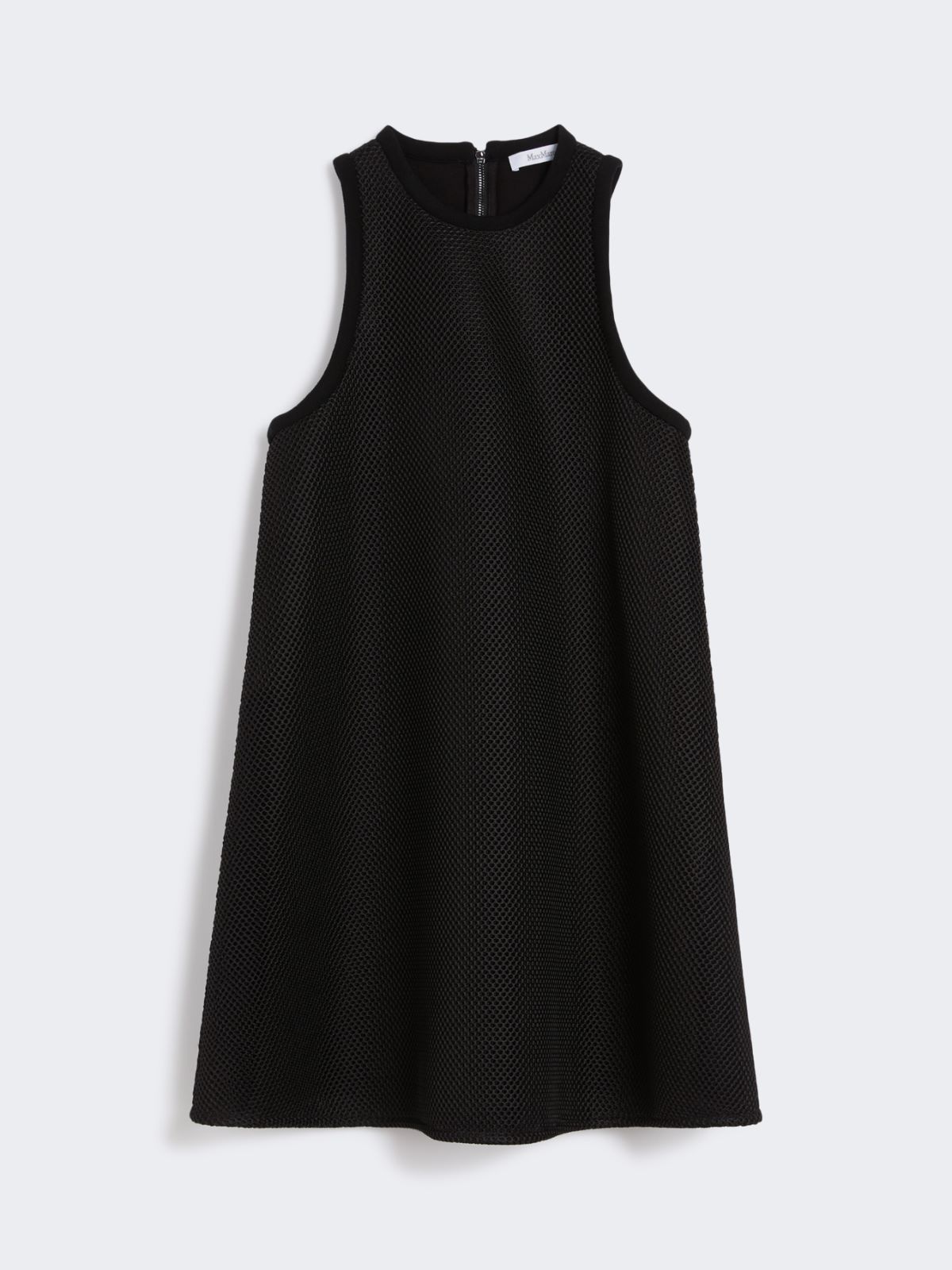 Flared technical mesh dress - BLACK - Max Mara - 9