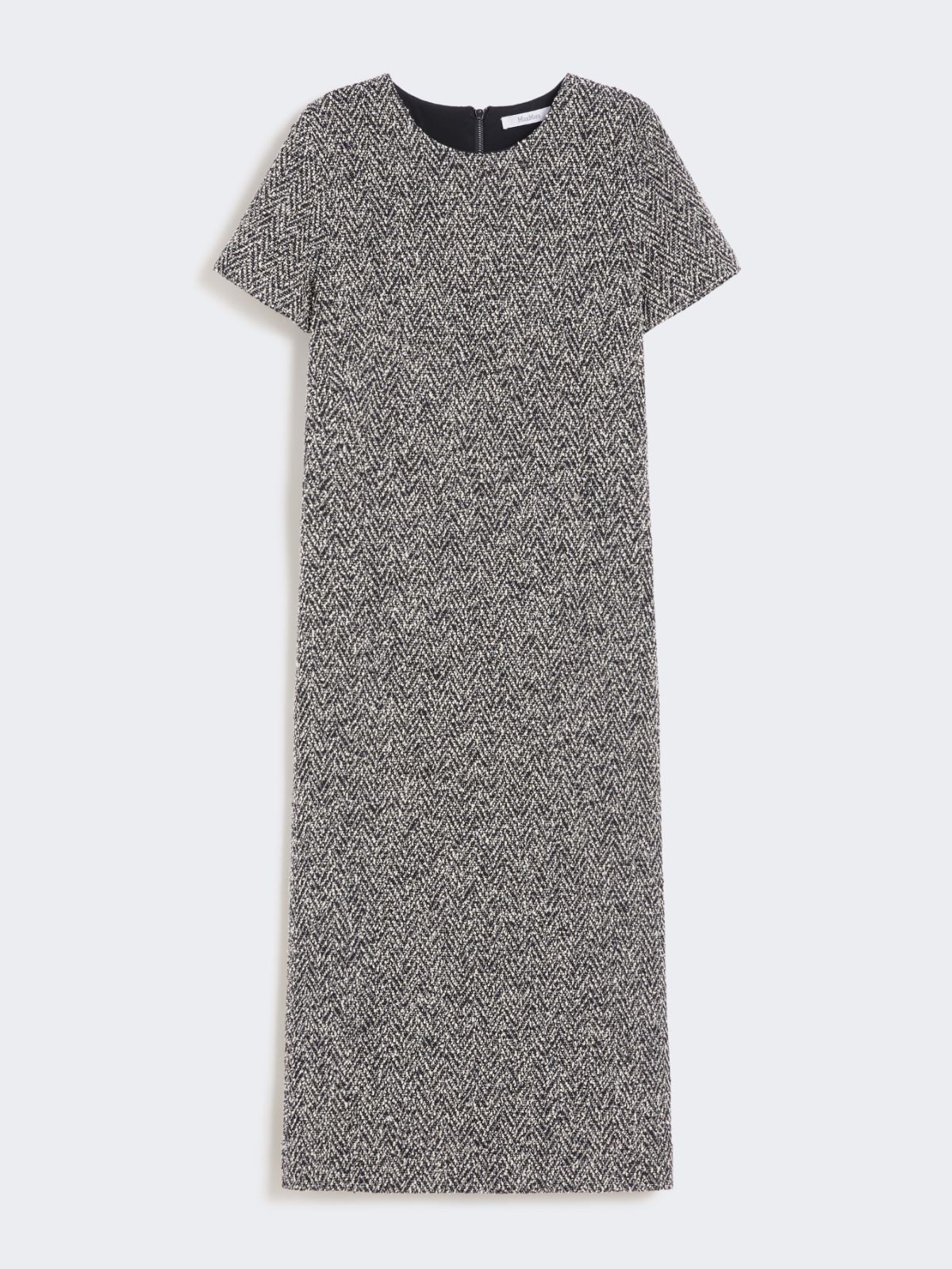 Bouclé jersey midi dress - BLACK - Max Mara - 9