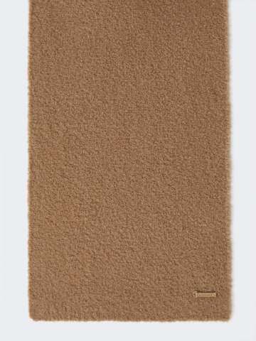 スカーフ MAX MARA Woman Scarf Camel 2424546061600 002 Camel color scarf | Max Mara