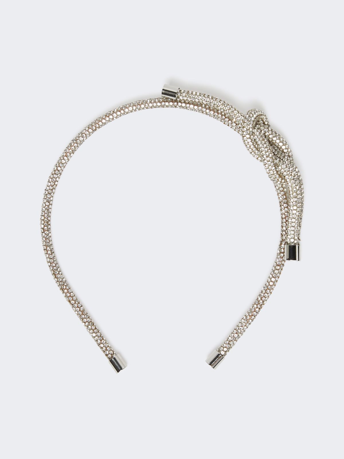Rhinestone hairband - CRYSTAL - Max Mara - 8