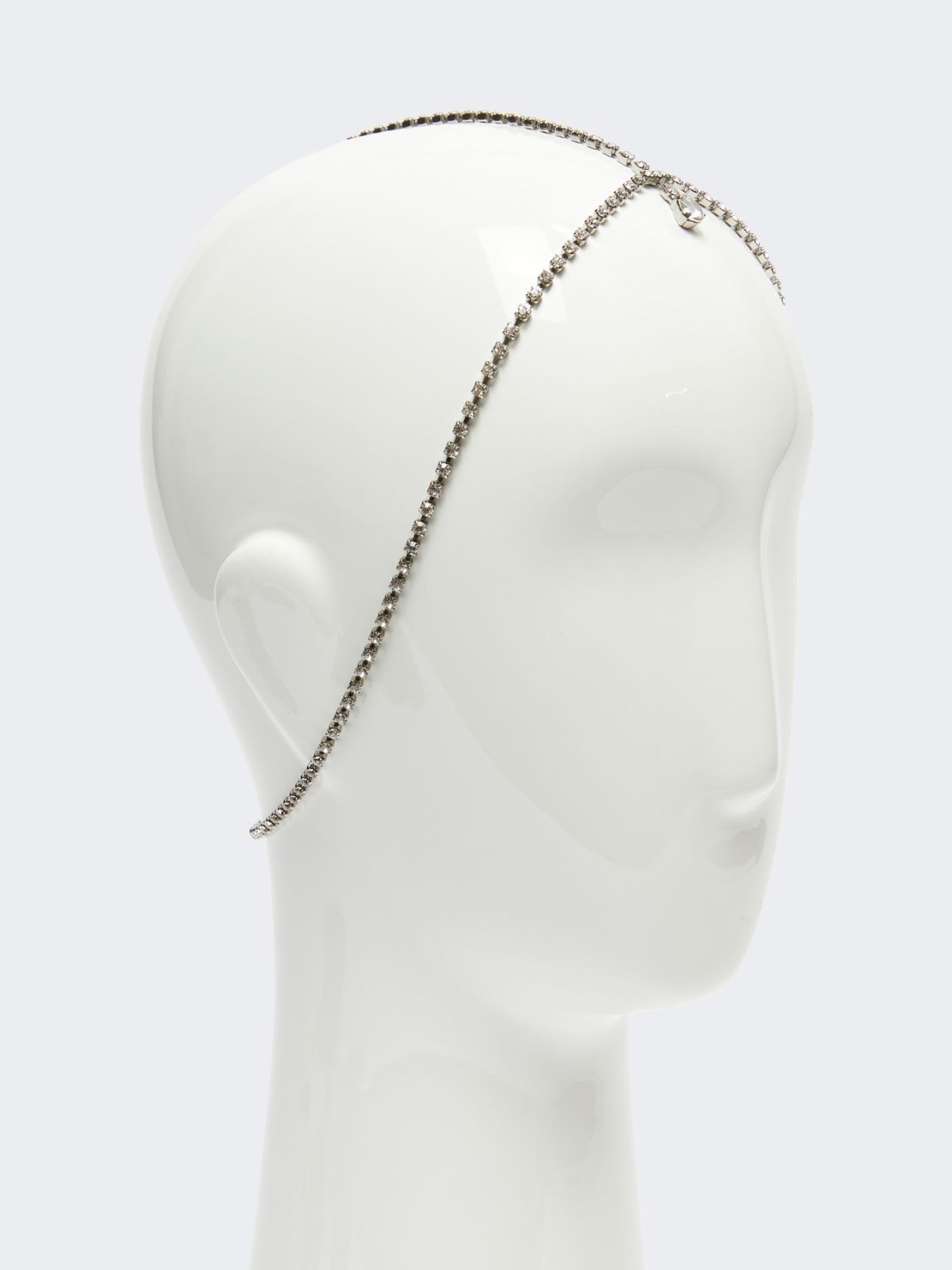 Rhinestone hair jewel - SILVER - Max Mara - 8