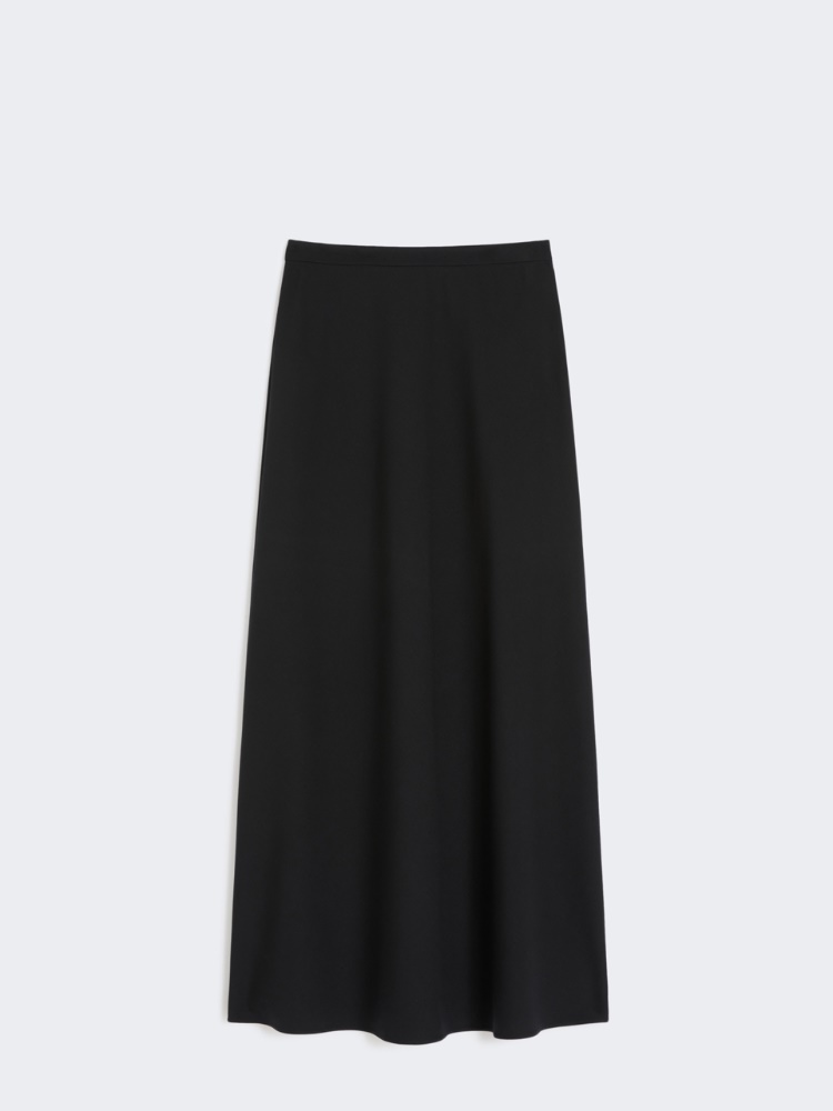 베르니체 비스코스 스커트 - BLACK - Max Mara