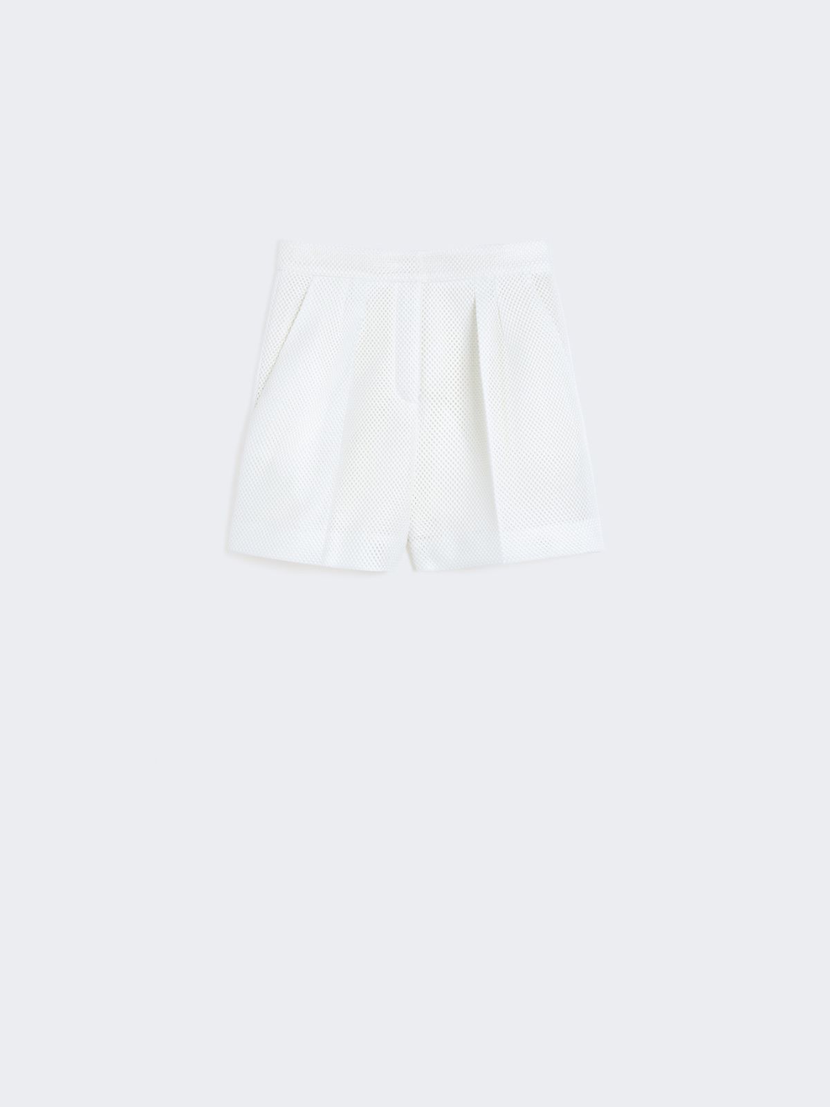 아베나 폴리 쇼츠 - WHITE - Max Mara - 9