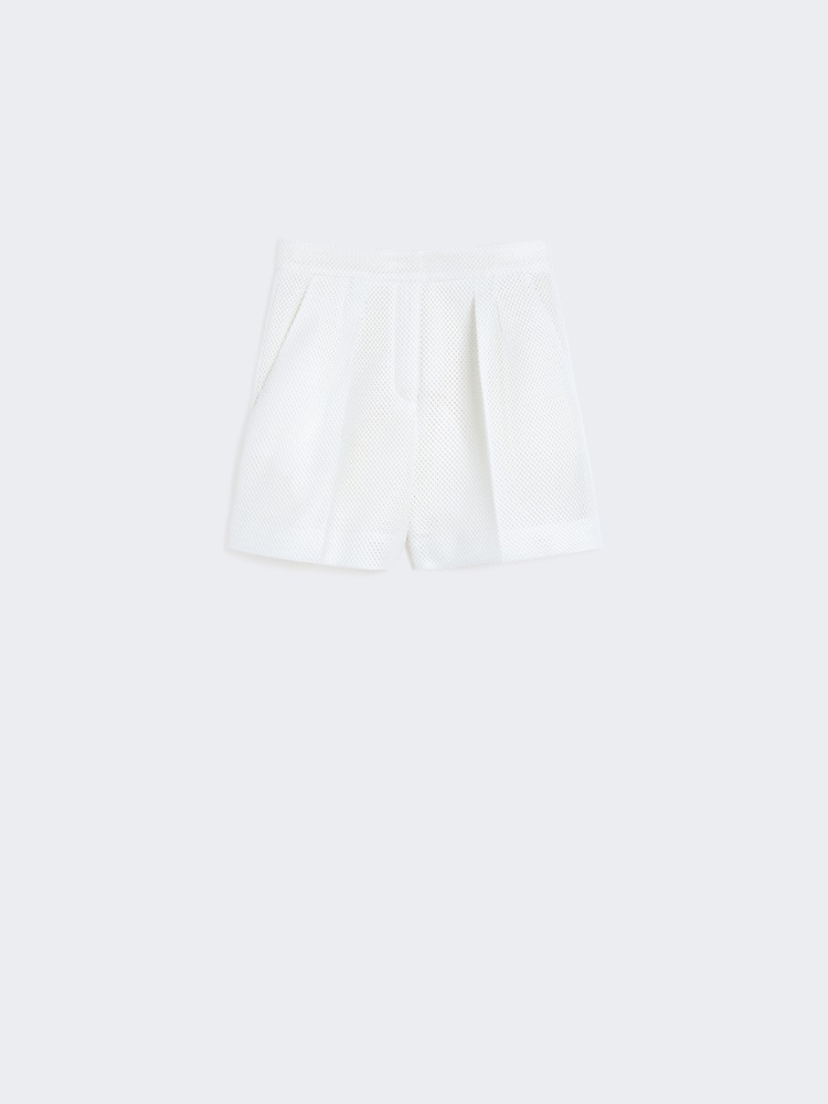 マックスマーラ テクニカル メッシュ ショート パンツ AVENA アヴェナ] テクニカル メッシュ ショート パンツ, white
