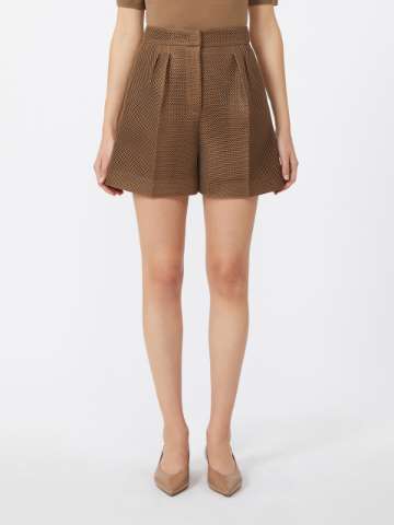 ショートパンツ MAX MARA Woman Short Tobacco 2511141032600 001 Short pants female | Max Mara