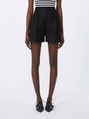ショートパンツ MAX MARA Women Shorts  Burmudas 2516141012600 006 Black Supima Women Shorts