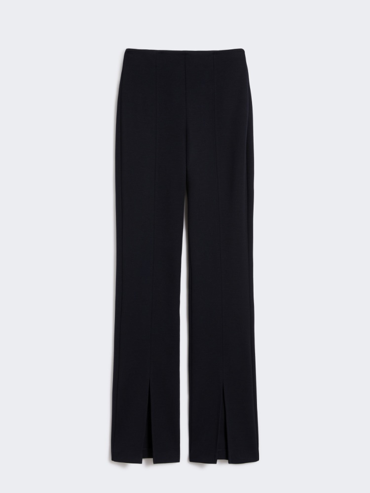 Hose aus Gabardine und Jersey - ULTRAMARINE - Max Mara