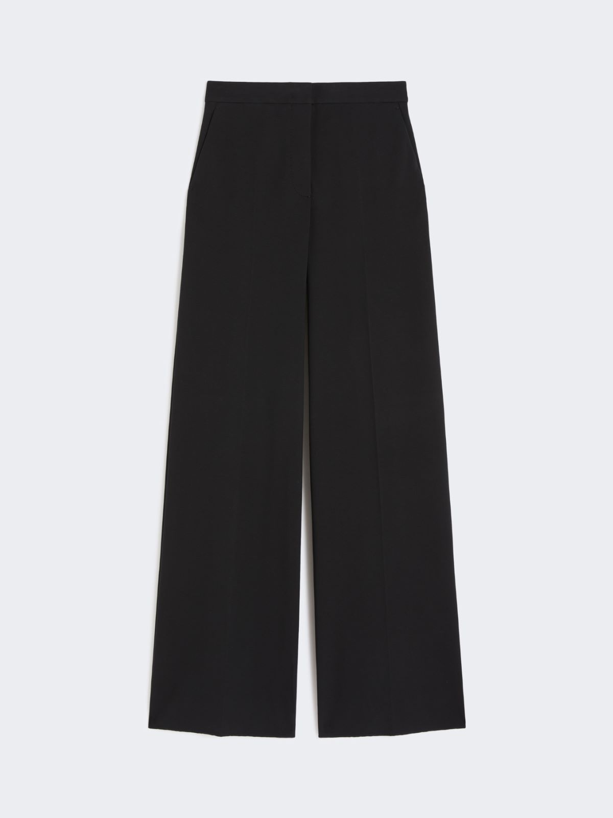 Compact jersey trousers - BLACK - Max Mara - 8