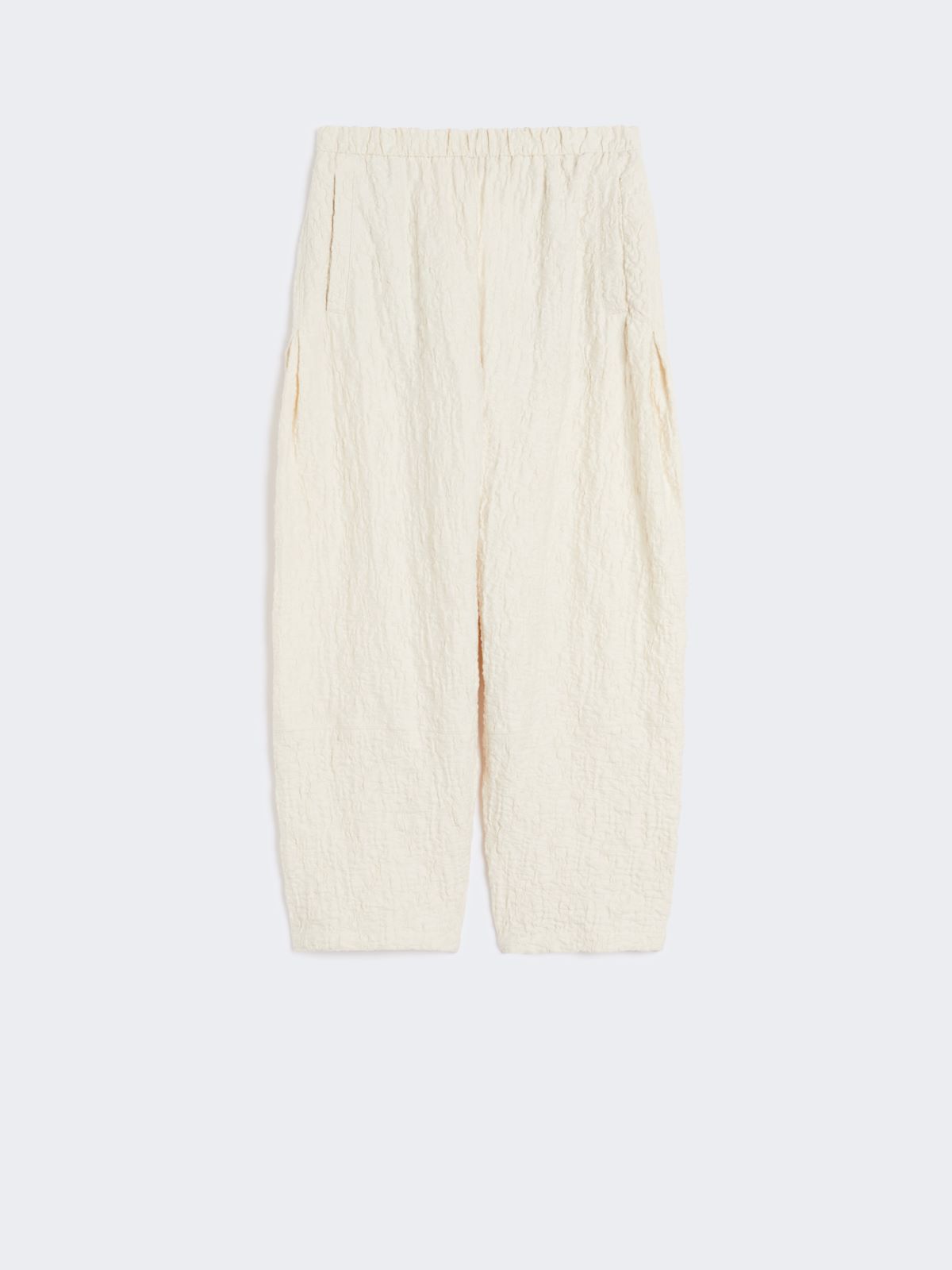 칼라모 코튼 팬츠 - IVORY - Max Mara - 8