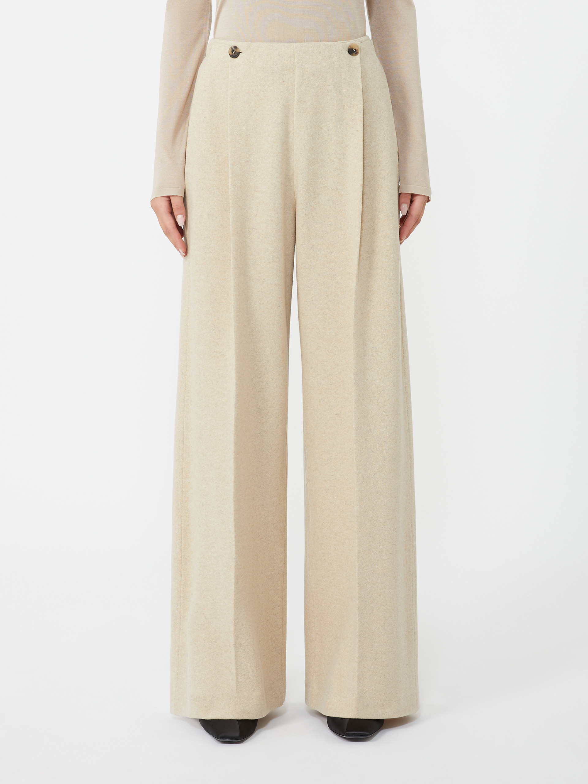 미체네아 캐시미어 팬츠 - BEIGE - Max Mara - 2