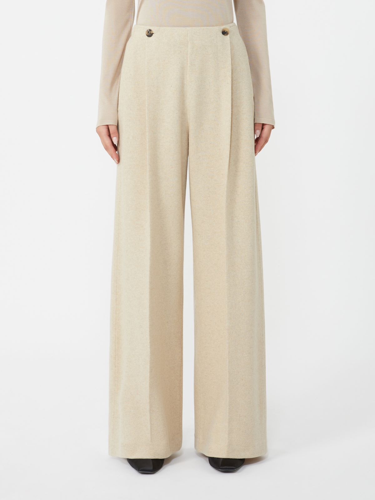 미체네아 캐시미어 팬츠 - BEIGE - Max Mara - 5