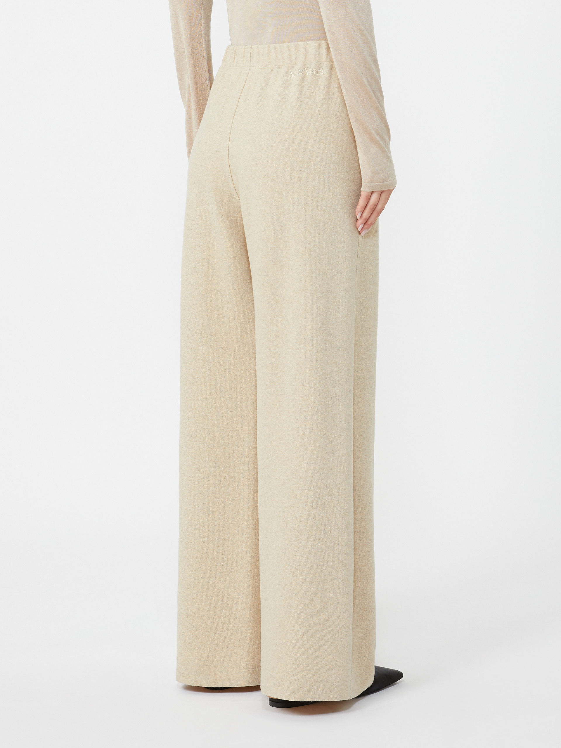 미체네아 캐시미어 팬츠 - BEIGE - Max Mara - 3