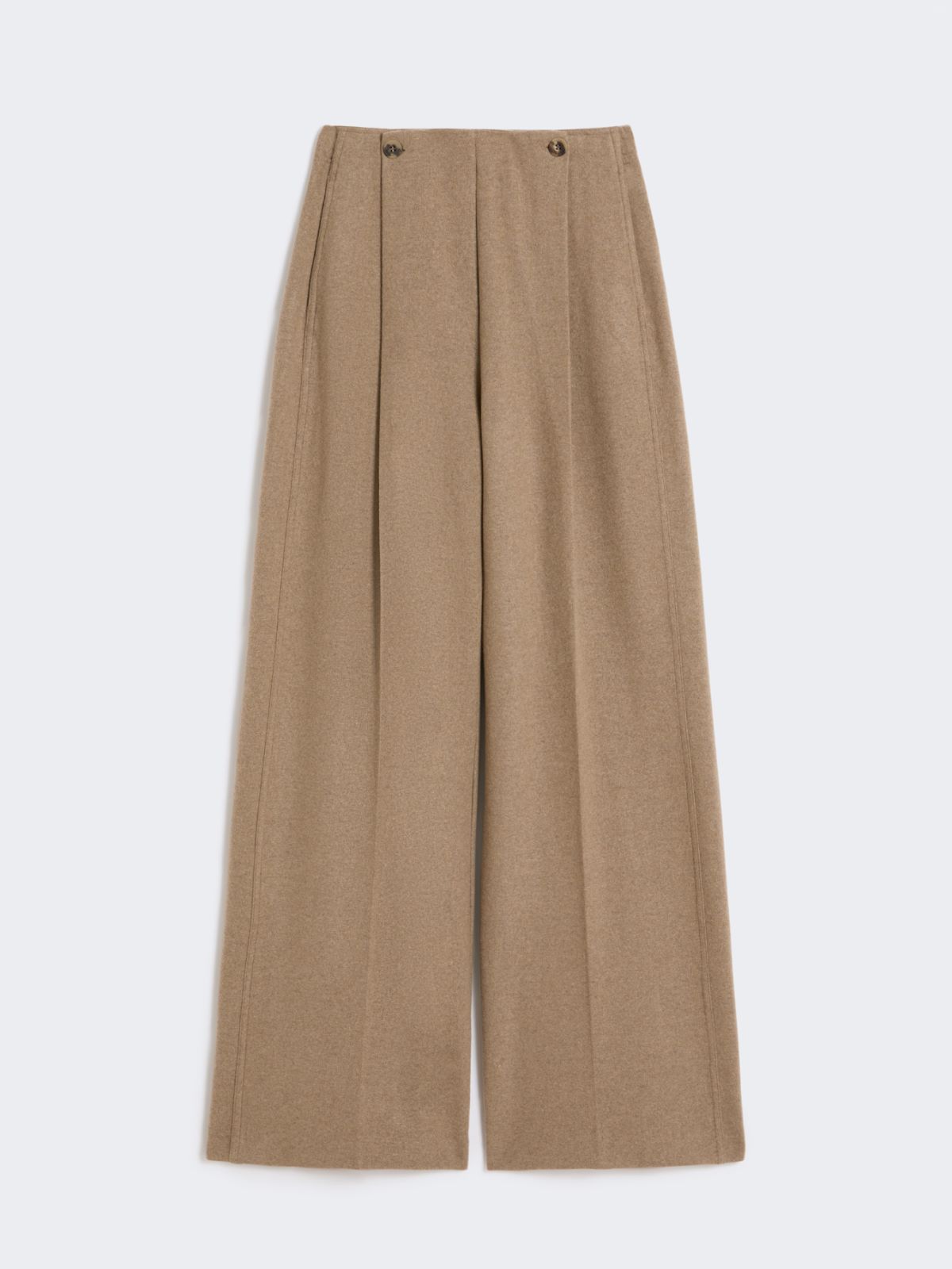 Cashmere flannel trousers - HAZELNUT BROWN - Max Mara - 9