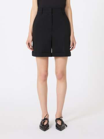 ショートパンツ MAX MARA Woman Short Black 2511141011600 003 ado Max Mara(マックスマーラ) ショートパンツ(レディース