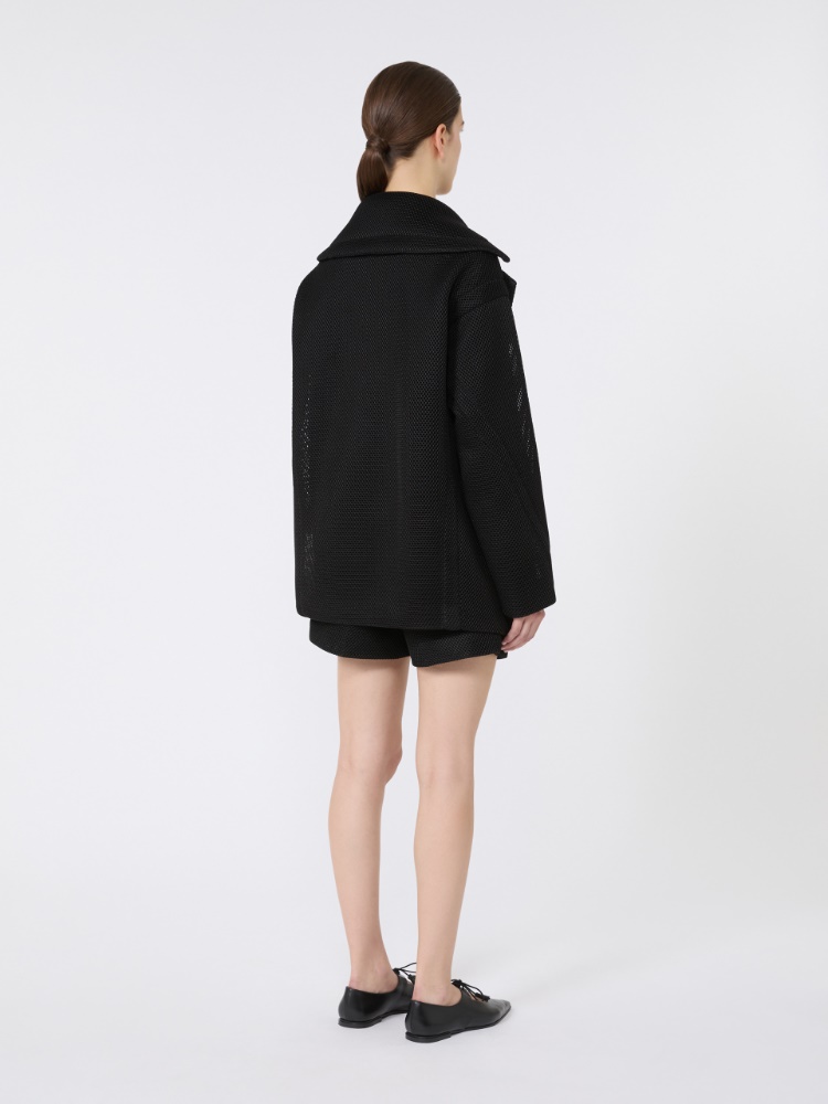 ＜DIORAMA＞Max Mara テクニカルテディベアショートコート ディオラマ] テクニカル メッシュ テディベア ショート コート