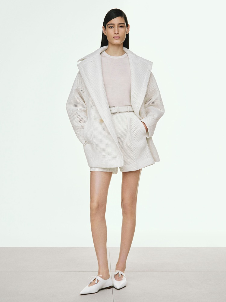 Short Teddy Bear icon coat + WHITE - Max Mara