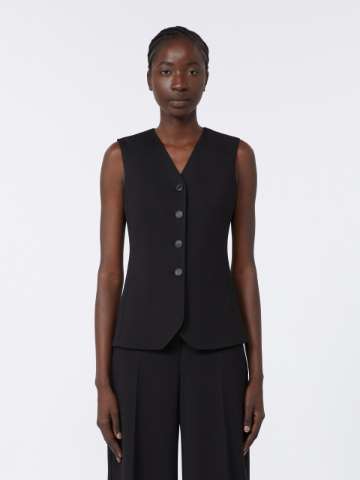 Viscose blazer polyester black | Max Mara