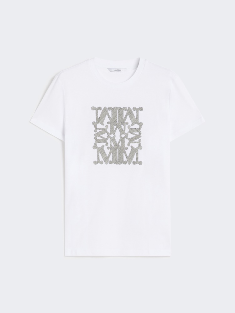 브라보 코튼 티셔츠 - WHITE - Max Mara