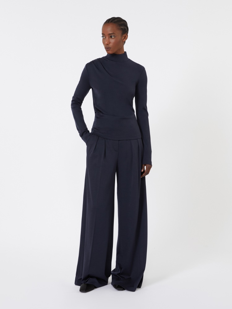 Wool jersey top - ULTRAMARINE - Max Mara