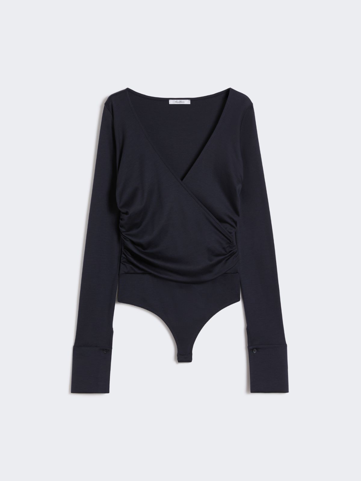 Wool jersey bodysuit - ULTRAMARINE - Max Mara - 8