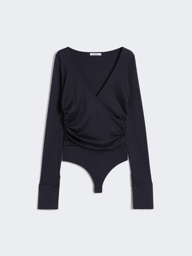 Wool jersey bodysuit - ULTRAMARINE - Max Mara