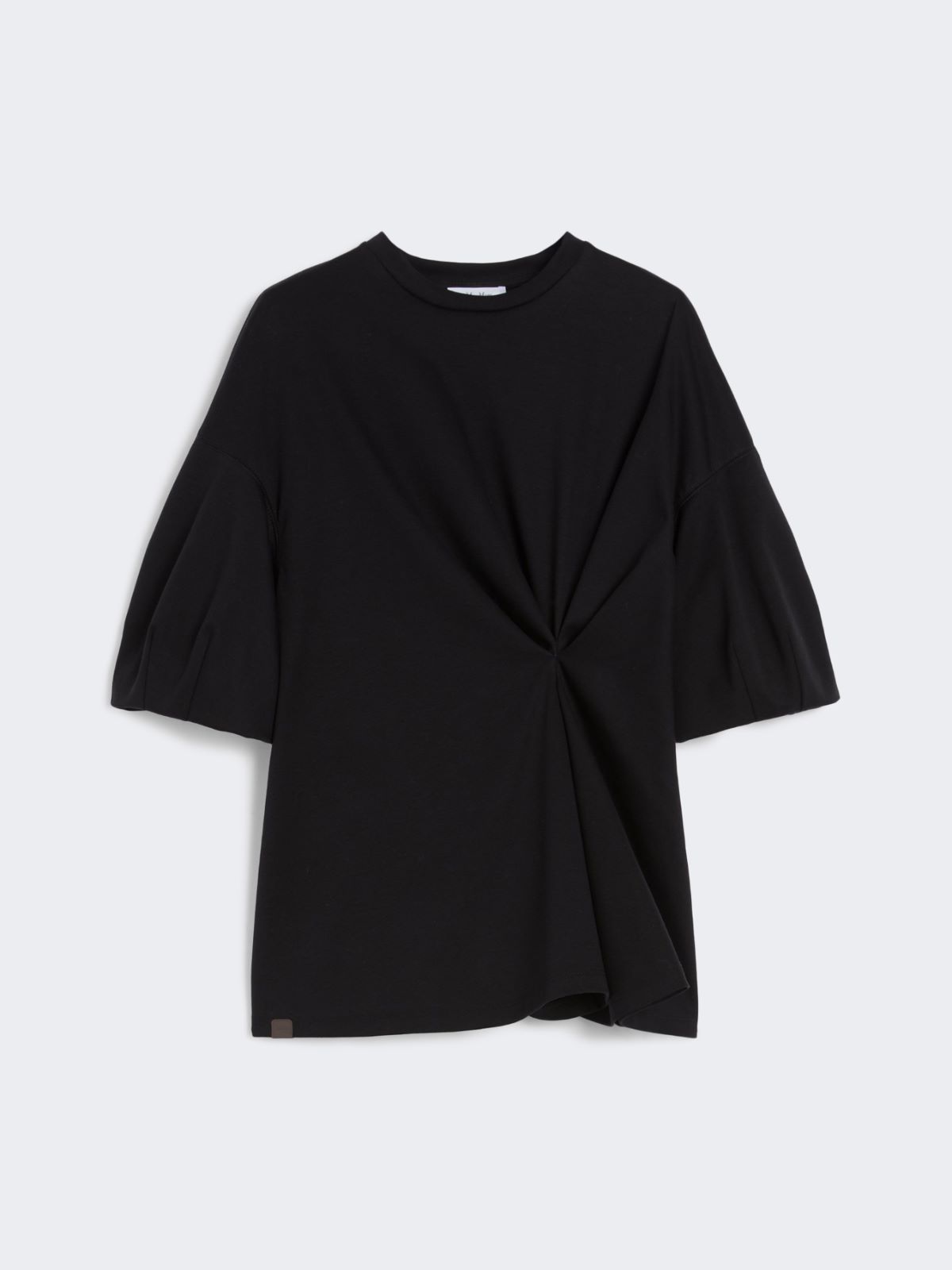 Cotton jersey T-shirt - BLACK - Max Mara - 8
