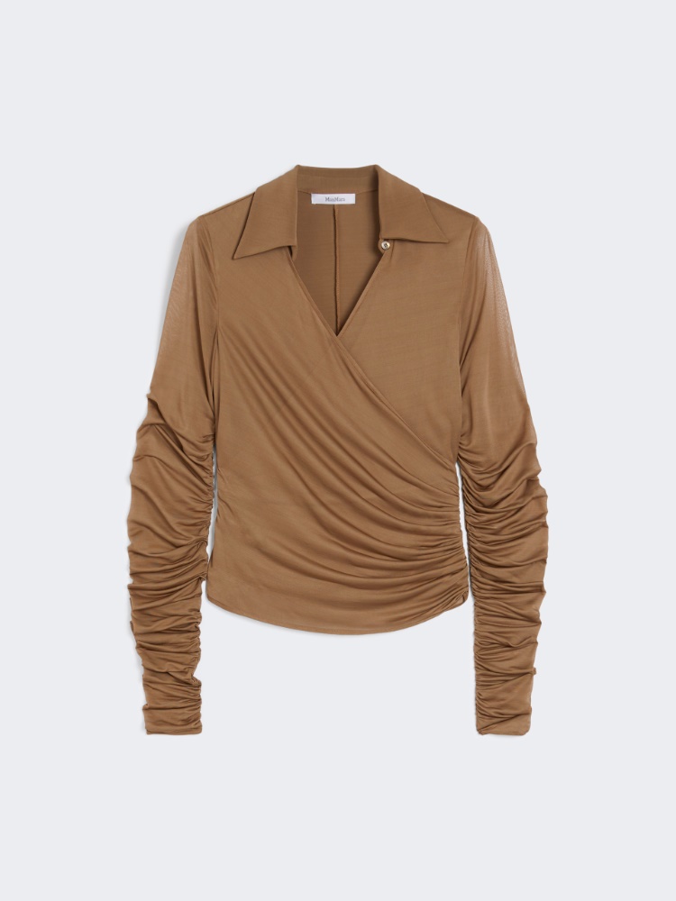 Tops and T-shirts Brown and Camel Woman | Max Mara
