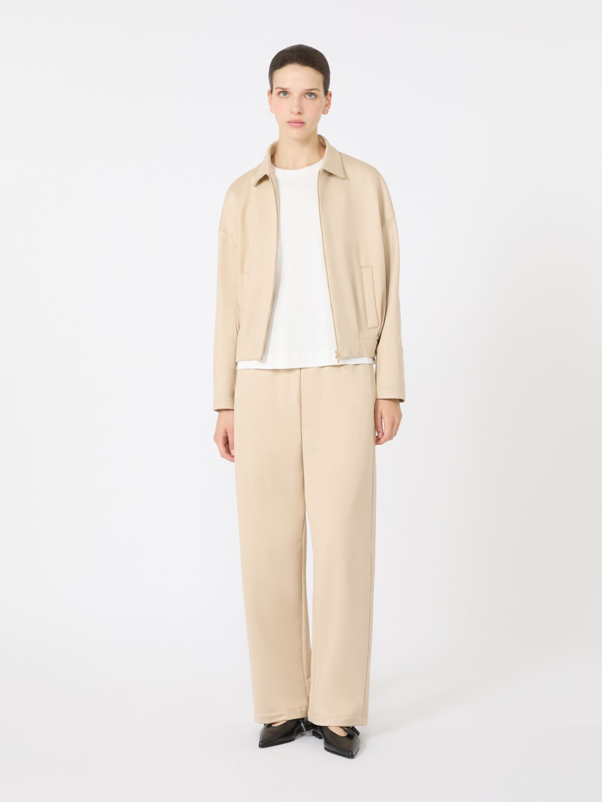 Cotton T-shirt - WHITE - Max Mara