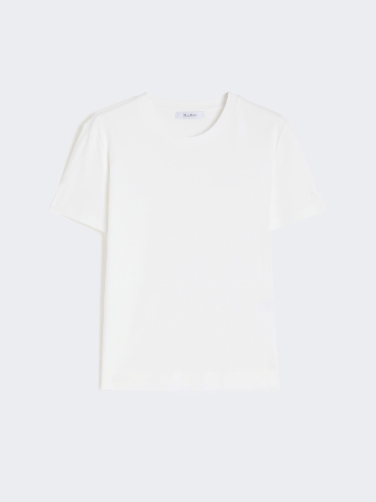 T-shirt in cotone - BIANCO - Max Mara