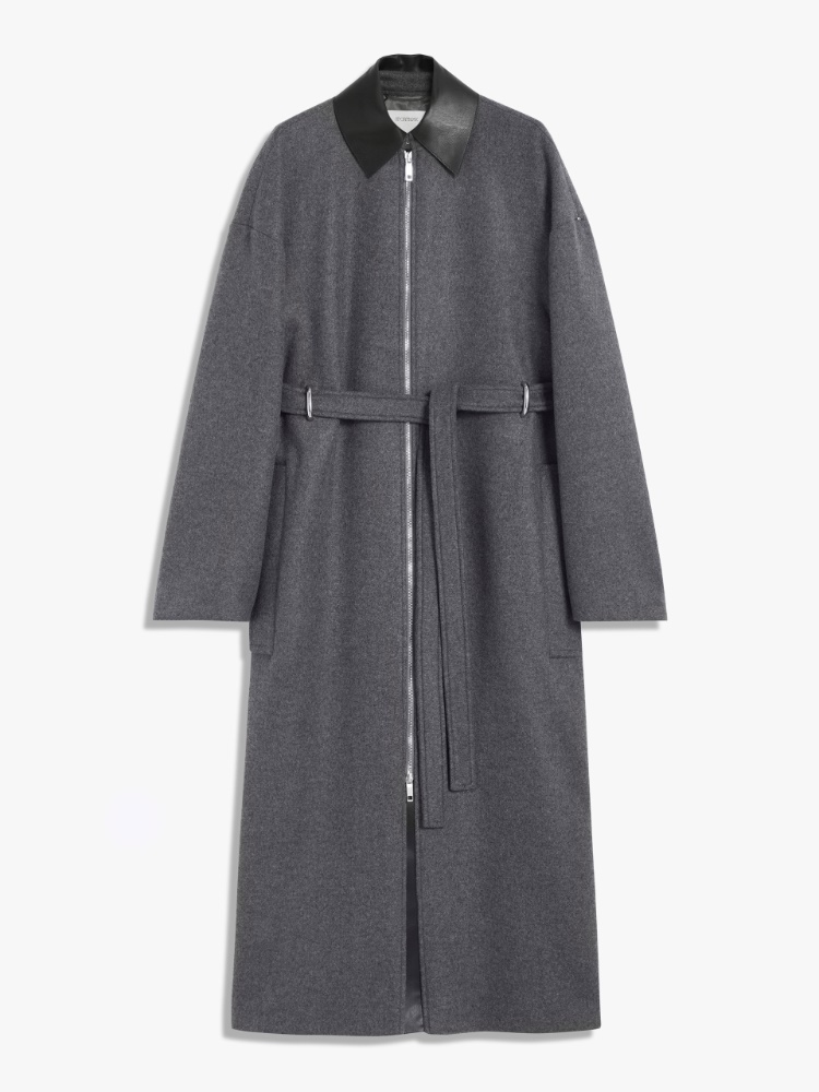 Wool coat - DARK GREY - Max Mara