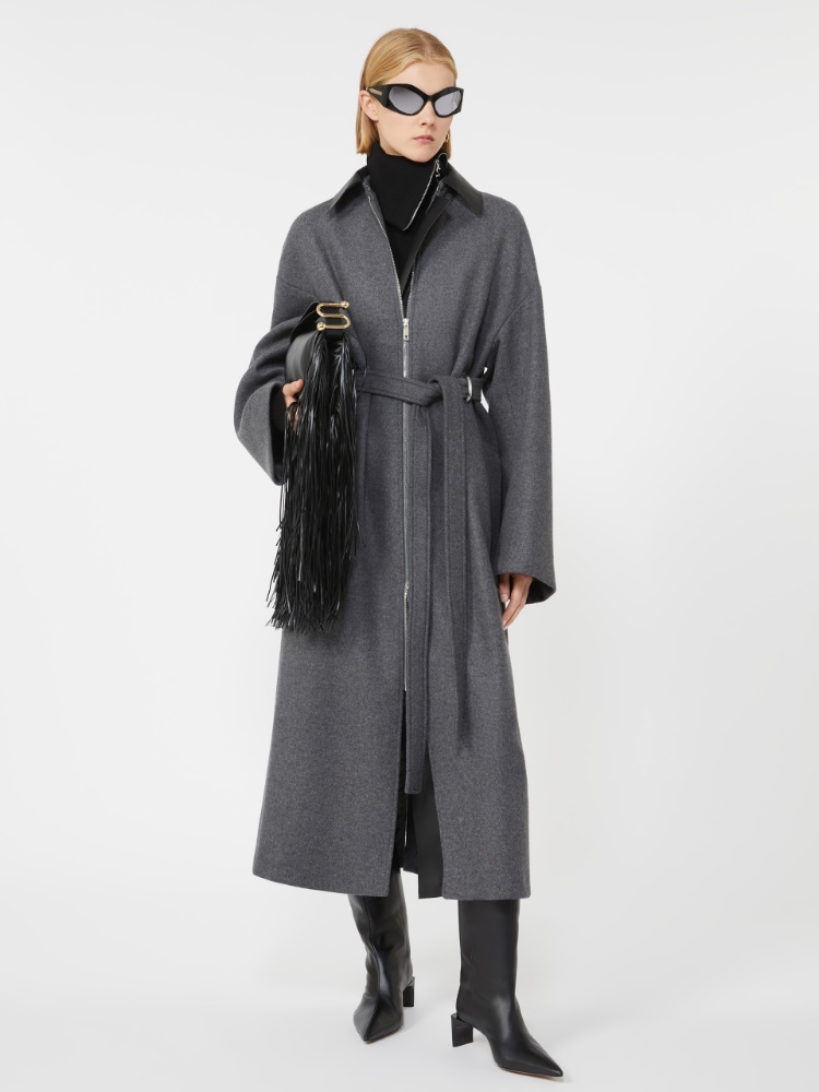 Mantel aus Wolle - ANTHRAZIT - Max Mara