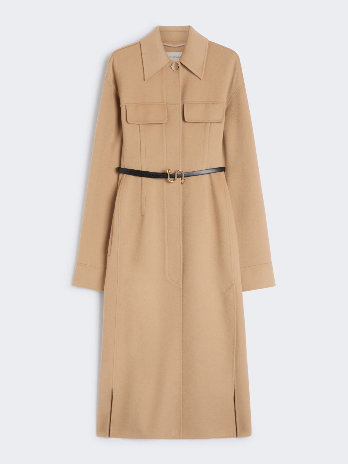 Slim-fit wool coat - CAMEL - Max Mara - 8