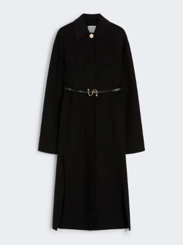 コート MAX MARA STUDIO Woman Coat Black 2526016091600 013 donna-abbigliamento-cappotti-