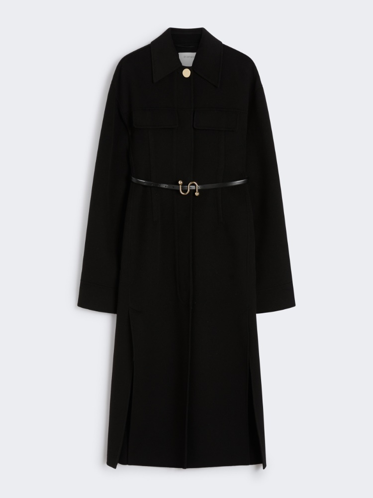 コート 'S Max Mara Woman Coat Black 2519011081600 013 Coats Black Woman | Max Mara
