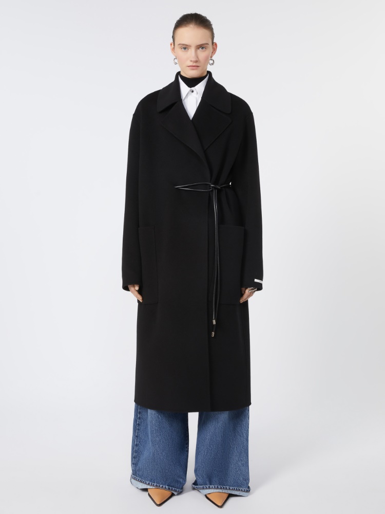 MaxMara ピュアウール ダブルフェイスコート エクリュ クチートアマーノ 新品タグ付き‼️マックスマーラ クチートアマーノ ダブル