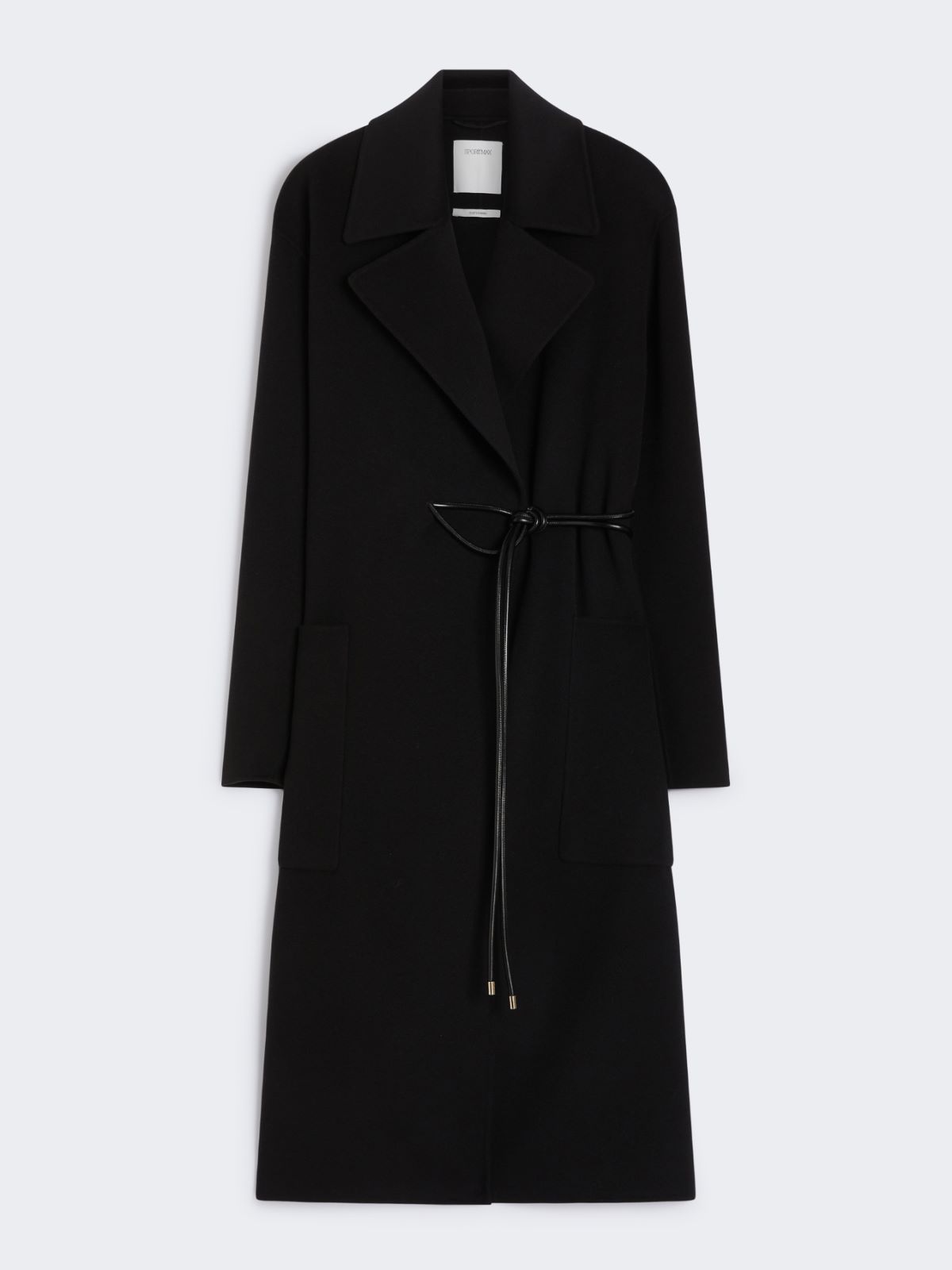Double-faced robe coat - BLACK - Max Mara - 9