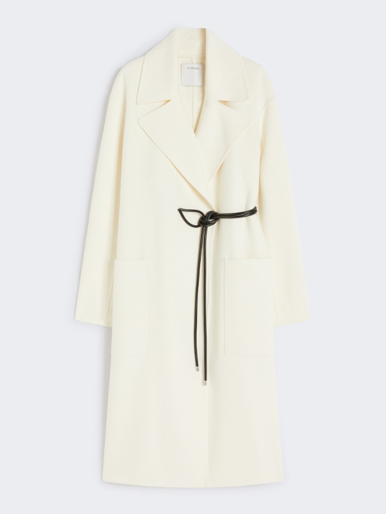 Double-faced robe coat - MILK - Max Mara