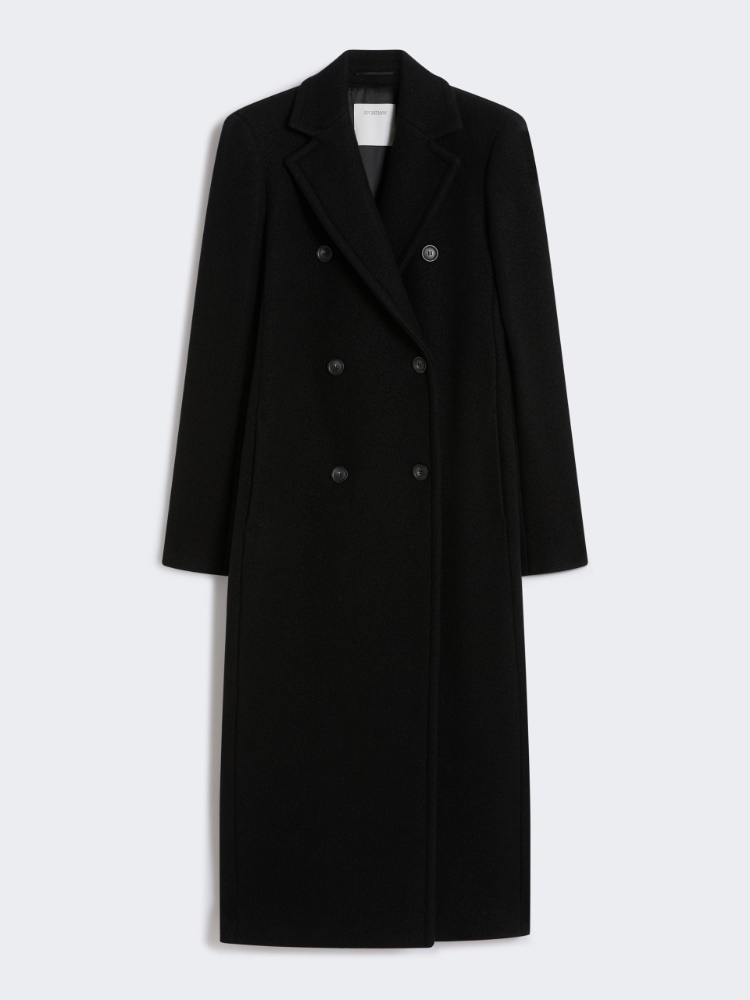 코무네 버진울 코트 - BLACK - Max Mara