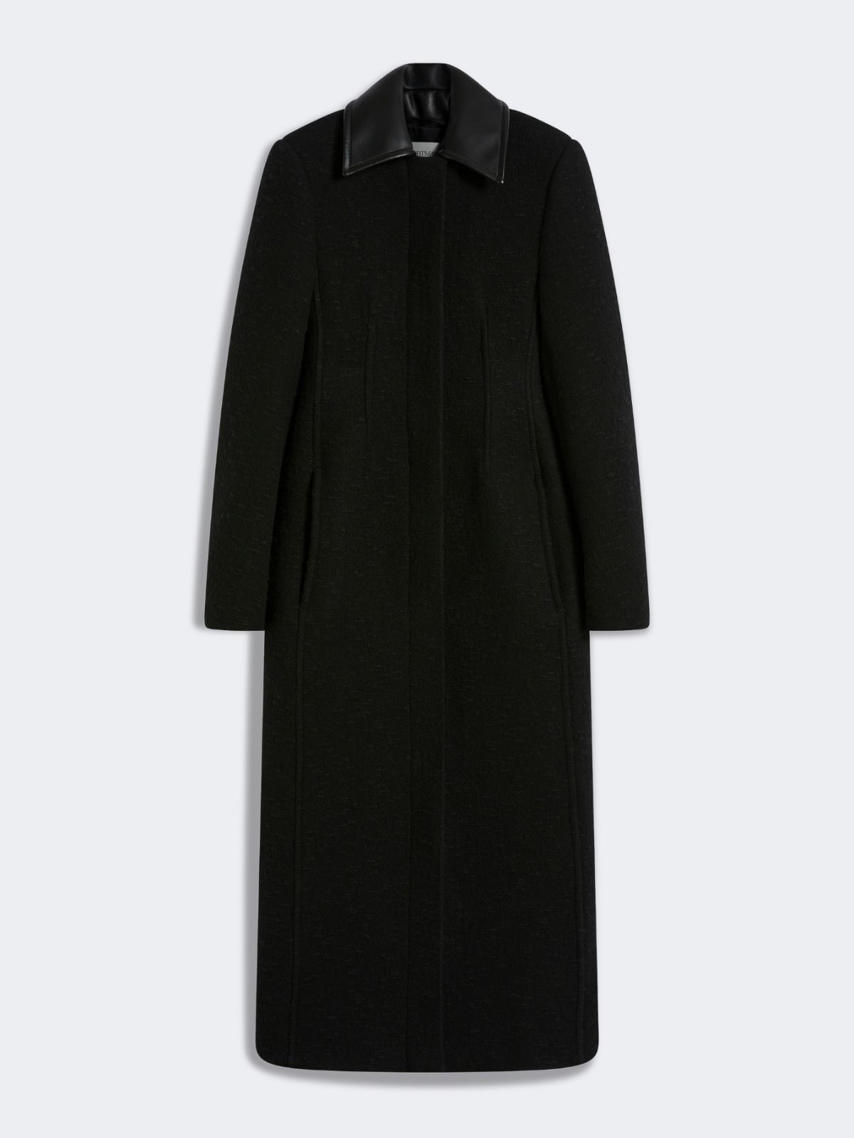 Fitted wool coat - RUNWAY - BLACK - Max Mara - 9