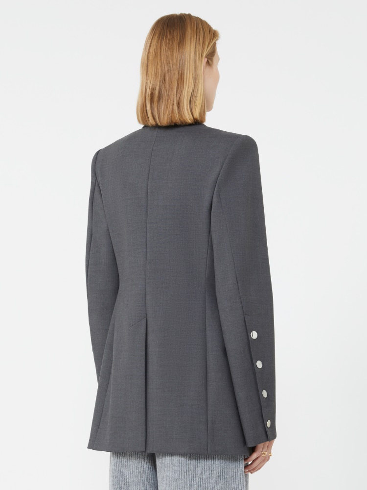 ジャケット・アウター maturely / 2Way Stretch Nocollar Jacket Shop Maison MIHARA YASUHIRO Aged Jacket Black at Beverly