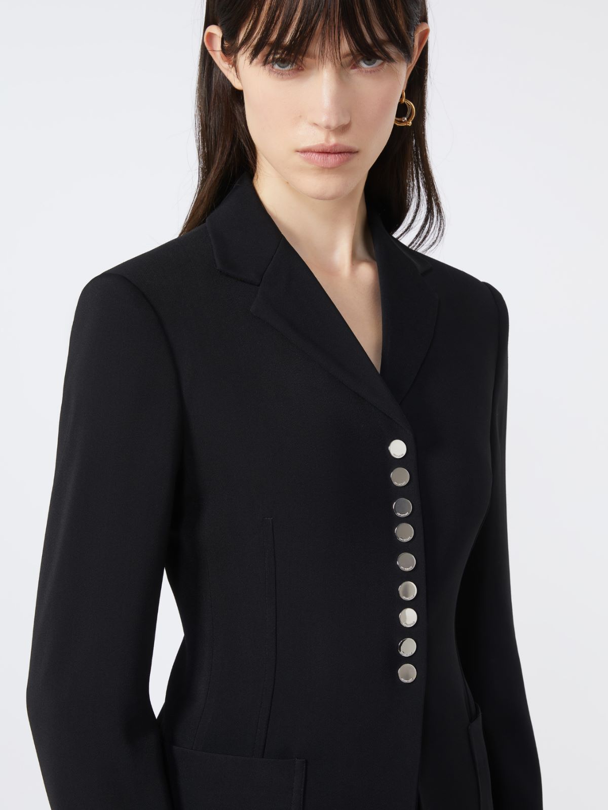 Slim-fit blazer - BLACK - Max Mara - 5
