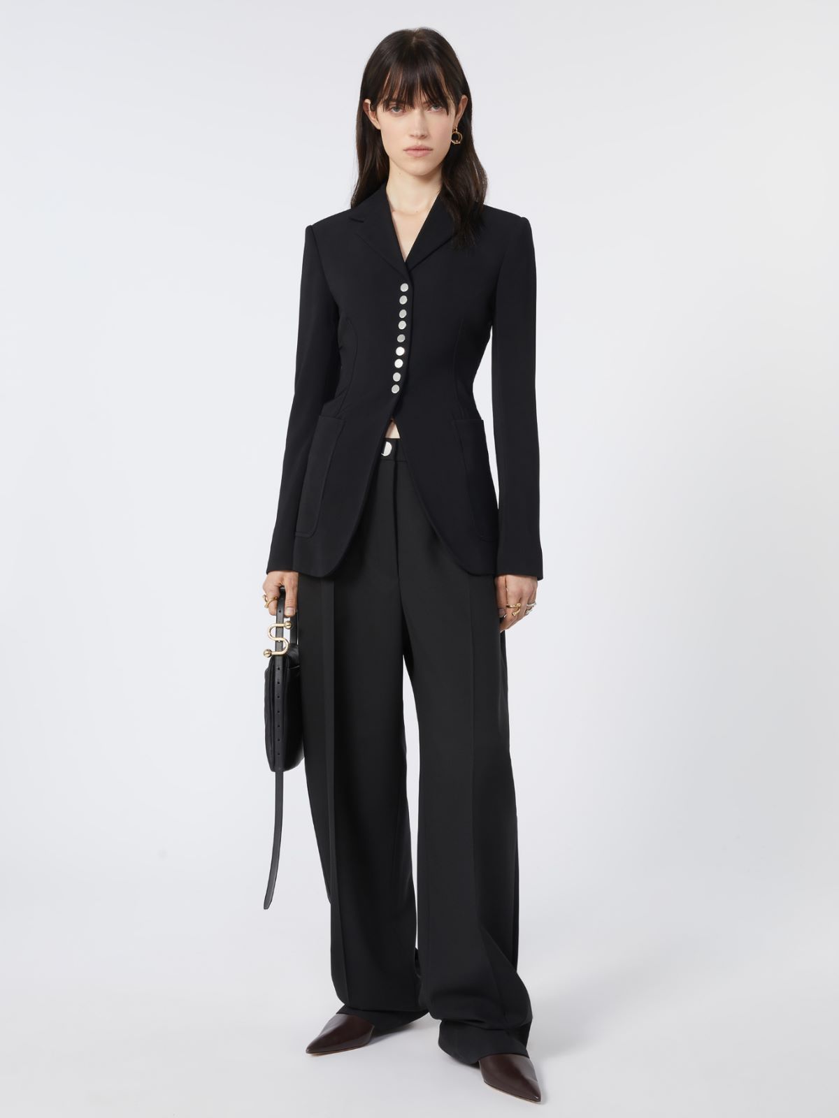 Max Mara シングル 長袖ブレザー Max Mara アナグニブレザー () IFCHIC.COM