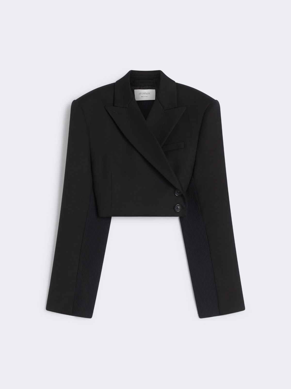 Blazer doppiopetto corto - NERO - Max Mara - 10