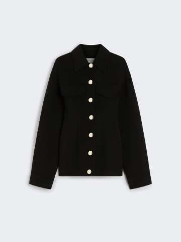 Wool black coat virgin wool | Max Mara