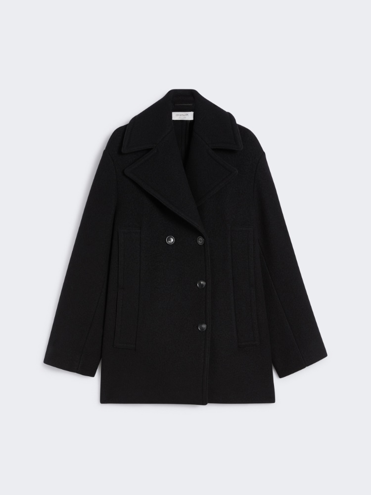 타벨라 버진울 코트 - BLACK - Max Mara