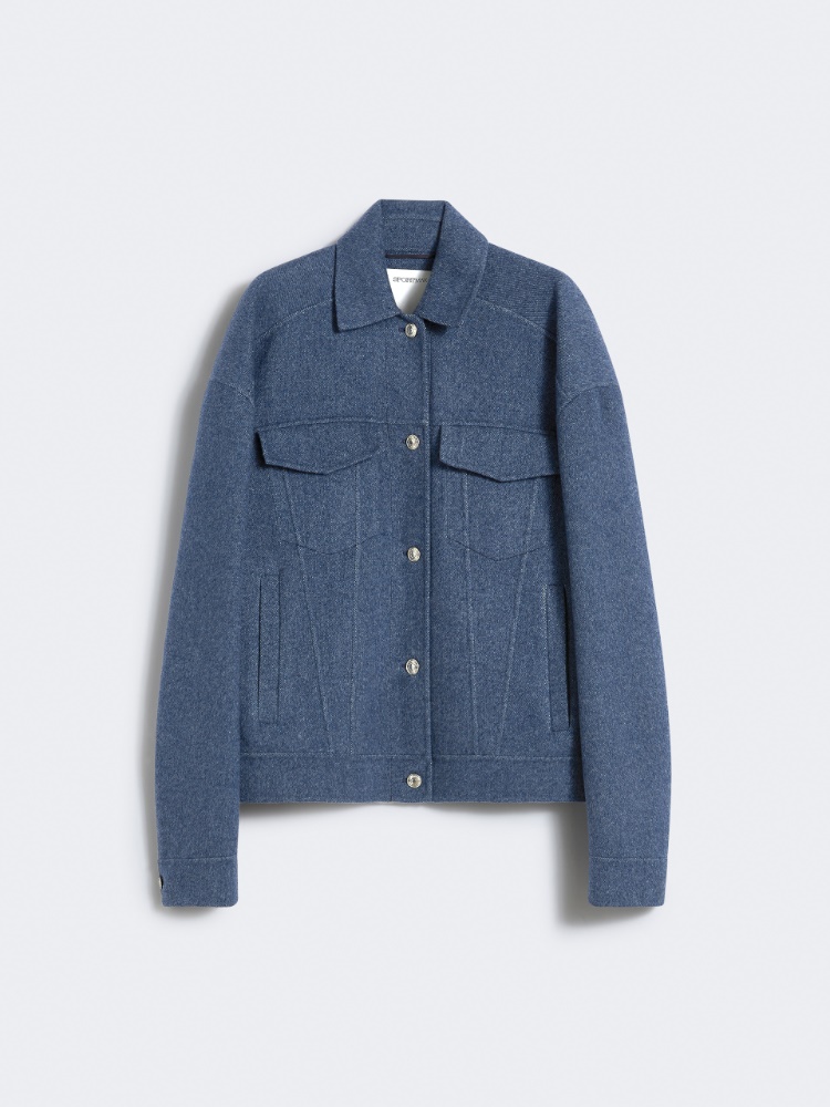 첼소 버진울 코트 - NAVY - Max Mara