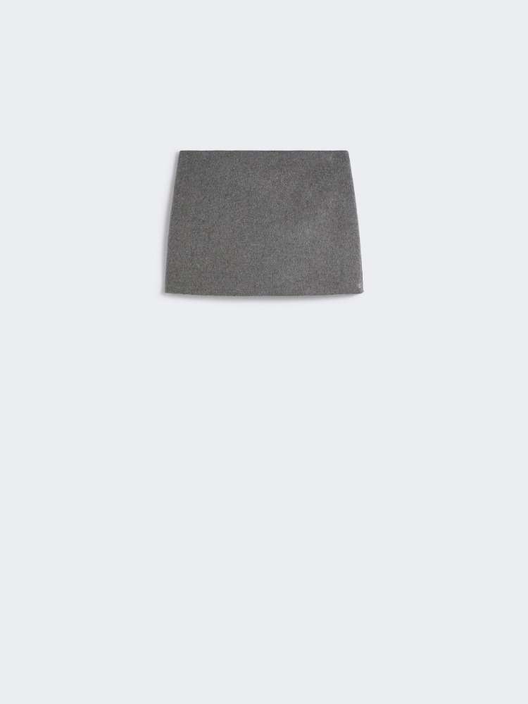 포조 버진울 스커트 - DARK GREY - Max Mara