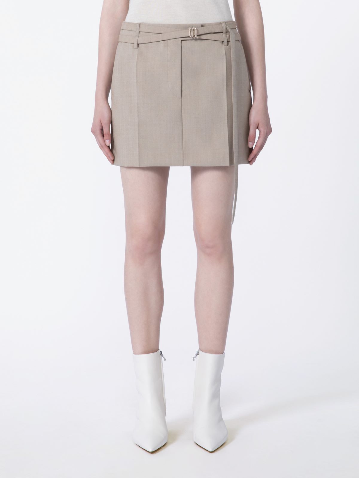 피피 버진울 스커트 - BEIGE SHADED - Max Mara - 2