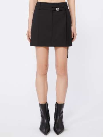 MxaMara 黒バッグに合う Women Skirts TEQUILACO Brown 関送込 Black a line skirts | Max Mara