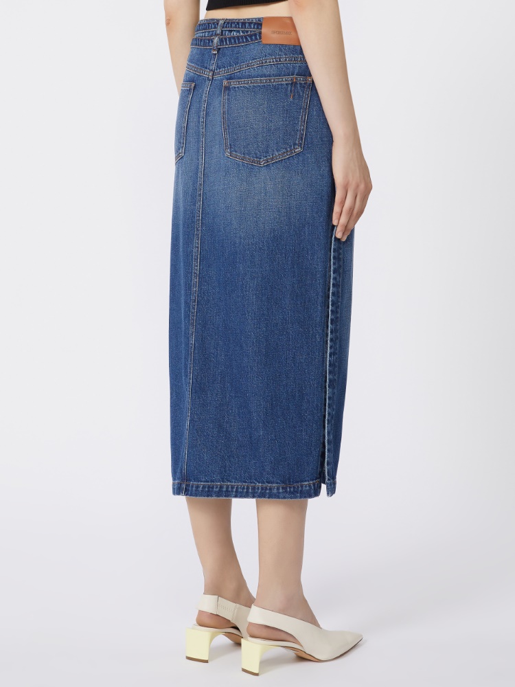Denim skirt, midnightblue | 